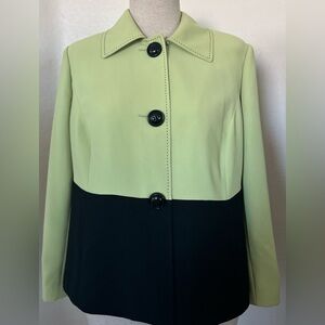 Kasper Two-Tone Blazer